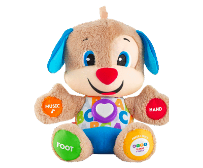 Baby & Toddler Toy Smart Stages Puppy With White Shirt, For Ages 6+ Months